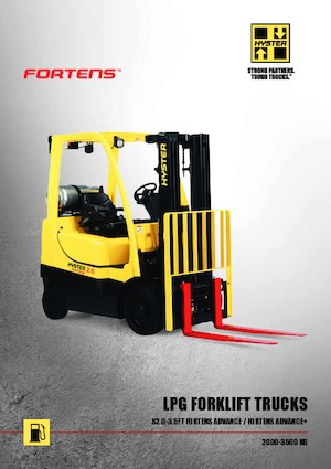 Frontstapler Treibgas Hyster S2.5FT