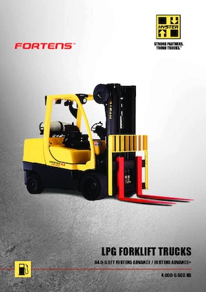 Frontstapler Treibgas Hyster S5.5FT