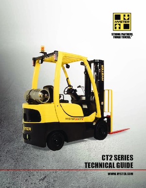 Frontstapler Treibgas Hyster S50CT2