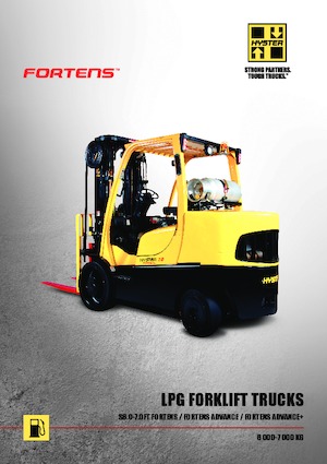 Frontstapler Treibgas Hyster S6.0FT