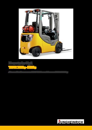 Frontstapler Treibgas Jungheinrich TFG 320s