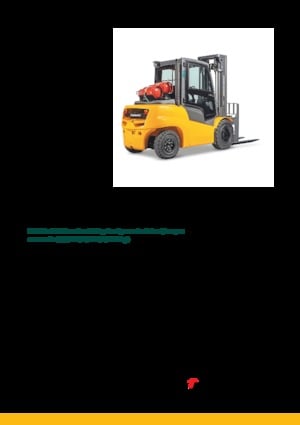 Frontstapler Treibgas Jungheinrich TFG S50