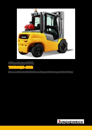 Frontstapler Treibgas Jungheinrich TFG S50