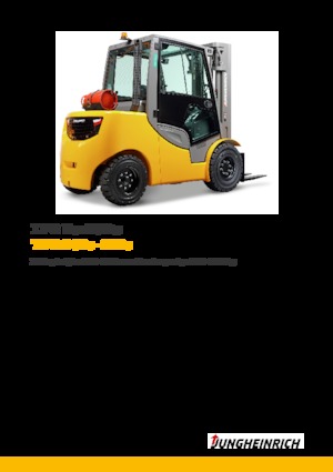 Frontstapler Treibgas Jungheinrich TFG S50s