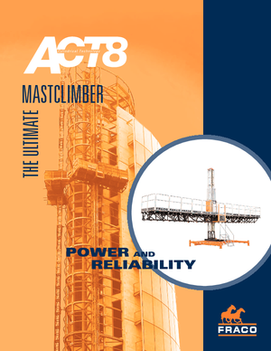 Mastkletterarbeitsbühnen Fraco ACT-8