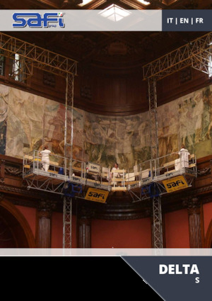 Mastkletterarbeitsbühnen Safi DELTA S 1000