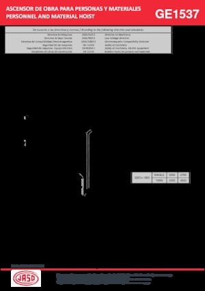 Industrieaufzüge Jaso GEI1537