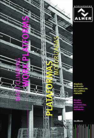 Mastkletterarbeitsbühnen Elevadores Alher PM 210