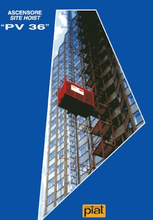 Industrieaufzüge Piat PV 36/2000