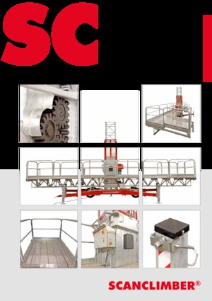 Mastkletterarbeitsbühnen Scanclimber Taurus SC6000