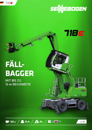 Umschlagmaschinen Sennebogen 718M E