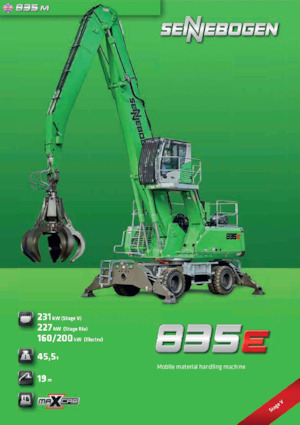 Umschlagmaschinen Sennebogen 835M E 