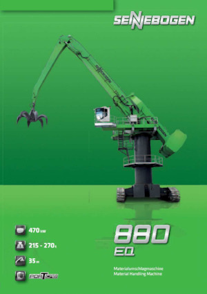 Umschlagmaschinen Sennebogen 880 EQ