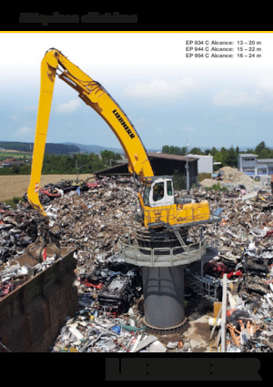 Umschlagmaschinen Liebherr EP 934 C Litronic