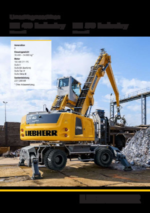 Umschlagmaschinen Liebherr LH 40 C Industry Litronic