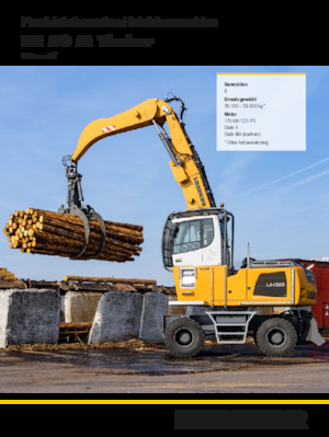 Umschlagmaschinen Liebherr LH 50 M Timber Litronic