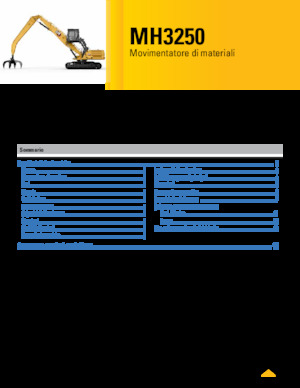 Umschlagmaschinen Caterpillar MH3250