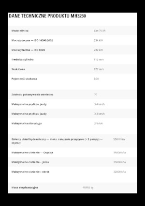 Umschlagmaschinen Caterpillar MH3250