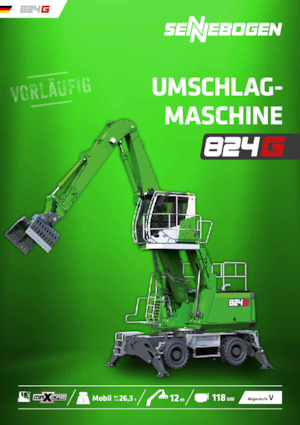 Umschlagmaschinen Sennebogen 824M G 