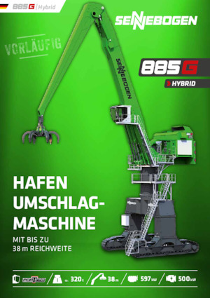 Umschlagmaschinen Sennebogen 885M G Hybrid 
