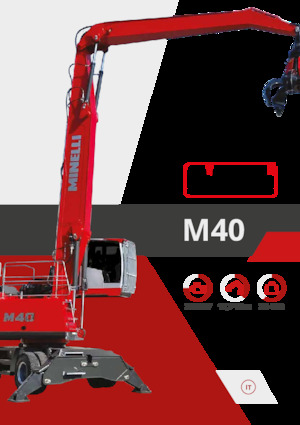 Umschlagmaschinen Minelli M40