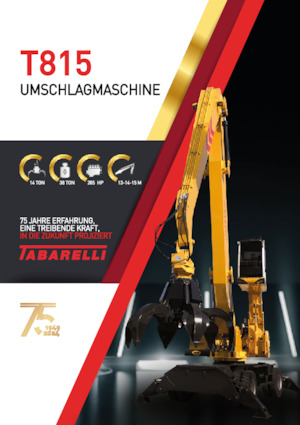 Umschlagmaschinen Tabarelli T815