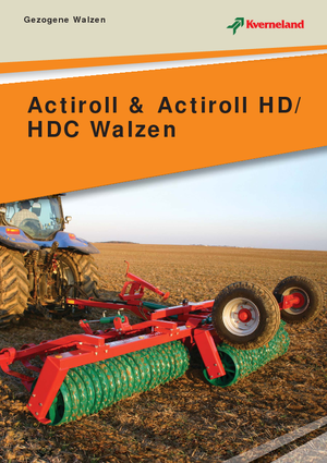 Wiesen- u. Ackerwalzen Kverneland Actiroll 830