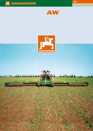 Wiesen- u. Ackerwalzen Amazone AW 9400