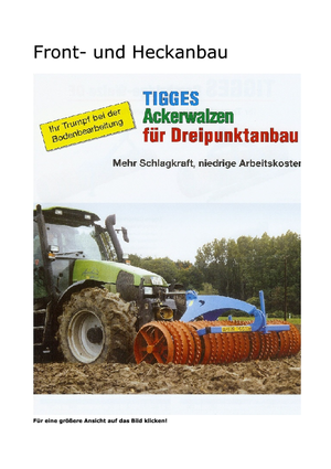 Wiesen- u. Ackerwalzen Tigges DF 6-260 CRA