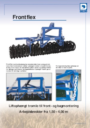 Wiesen- u. Ackerwalzen DAL-BO FrontFlex 400