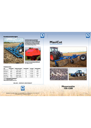 Wiesen- u. Ackerwalzen DAL-BO MaxiCut 200