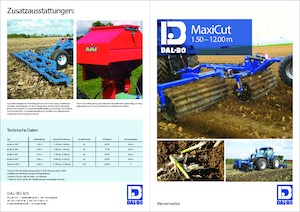 Wiesen- u. Ackerwalzen DAL-BO MaxiCut 150