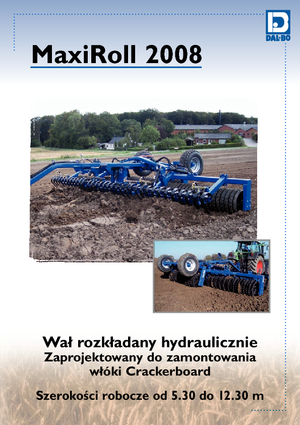 Wiesen- u. Ackerwalzen DAL-BO MaxiRoll 760