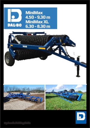 Wiesen- u. Ackerwalzen DAL-BO MiniMax 830 CB