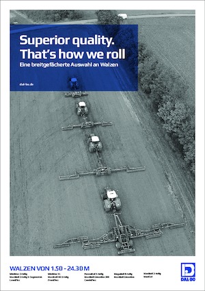 Wiesen- u. Ackerwalzen DAL-BO MaxiRoll 1230 HD