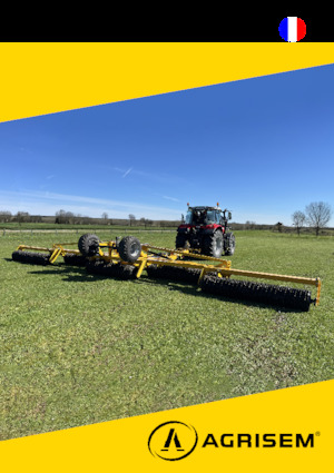 Wiesen- u. Ackerwalzen Agrisem Pack Roller HD XL