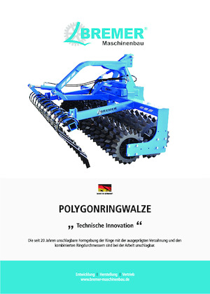 Wiesen- u. Ackerwalzen Bremer PGZ 300 V