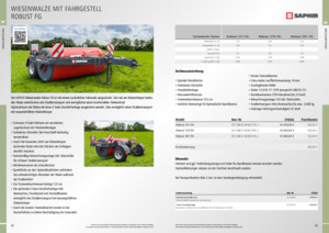 Wiesen- u. Ackerwalzen Saphir Robust 251 FG 
