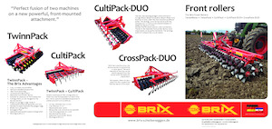 Wiesen- u. Ackerwalzen Brix Twinn 600 FH