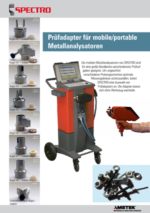 Metallanalysegeräte Spectro SPECTRO iSORT