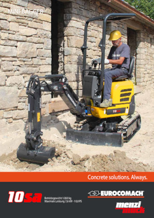 Minibagger Eurocomach 10sa