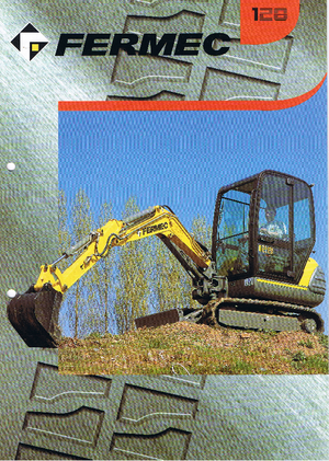 Minibagger Terex-Fermec 128