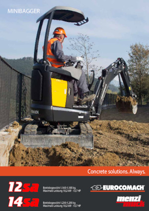 Minibagger Eurocomach 14sa