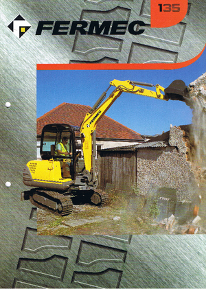 Minibagger Terex-Fermec 135