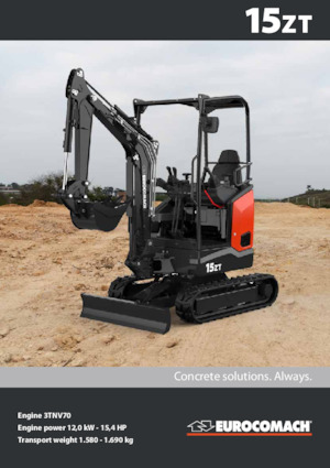 Minibagger Eurocomach 15 ZT