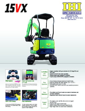 Minibagger IHI 15VX