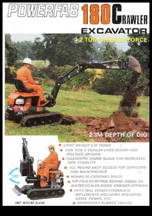 Minibagger Powerfab 180 C*