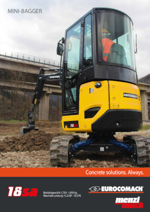 Minibagger Eurocomach 18sa