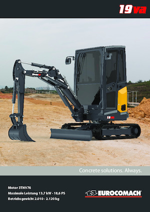Minibagger Eurocomach 19va