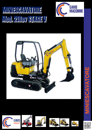 Minibagger Cams 218sv